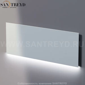 Agape NUDO LED Прямоугольное горизонтальное зеркало с LED подсветкой: длина 160 см, высота 60 см ASPE1606