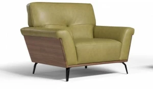 Max Divani Кожаное кресло с подлокотниками Noa