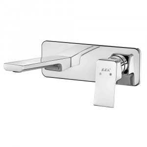 102167605st-k  Смеситель для раковины скрытого монтажа Tiera, монтируемый на поверхность - одинарная розетка - экономия воды