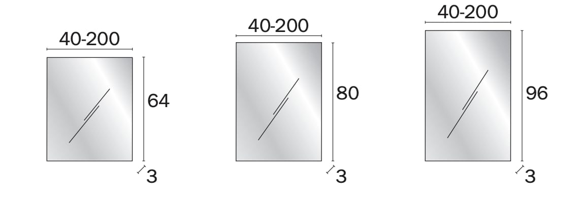 Настенное зеркало для ванной комнаты INDA® GARDA ARCH-00135698 - Вид №6