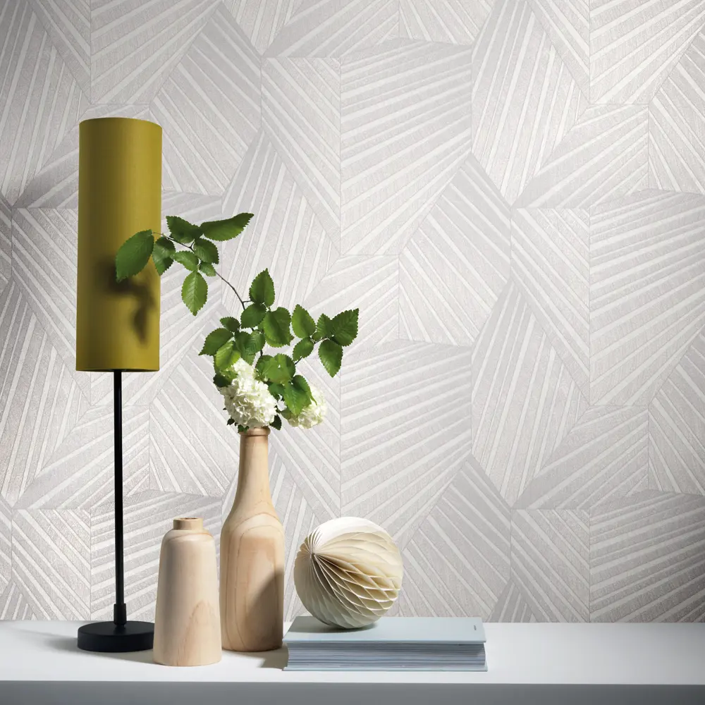 Обои флизелиновые Erismann Elle серые 1.06 м 12080-31 STLM-2069220 - Вид №2