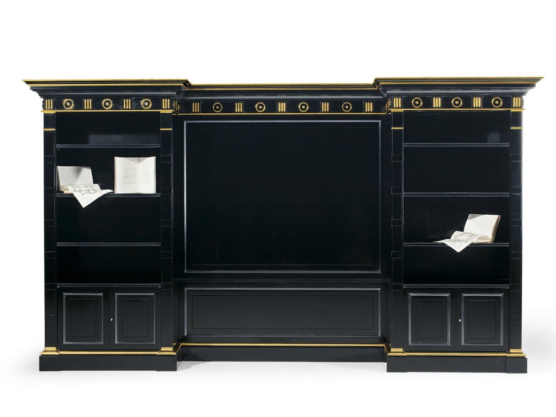 Деревянный книжный шкаф OAK Галерея ARCH-00132759 - Вид №1