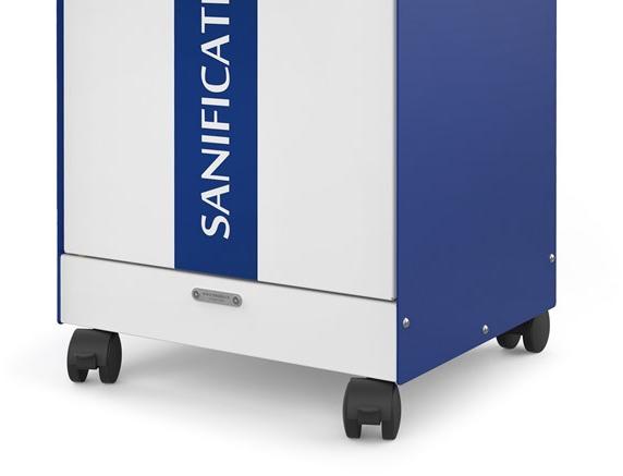 Metalco Дозатор дезинфицирующего средства для рук со стальной корзиной Sanification point sun-id-1407702 - Вид №8