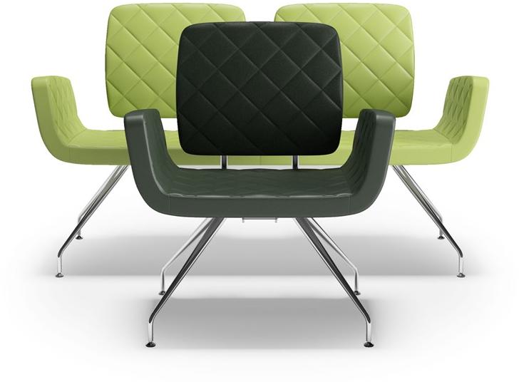 Arte & D Кожаное кресло с подлокотниками Monet C7072 v - Вид №1