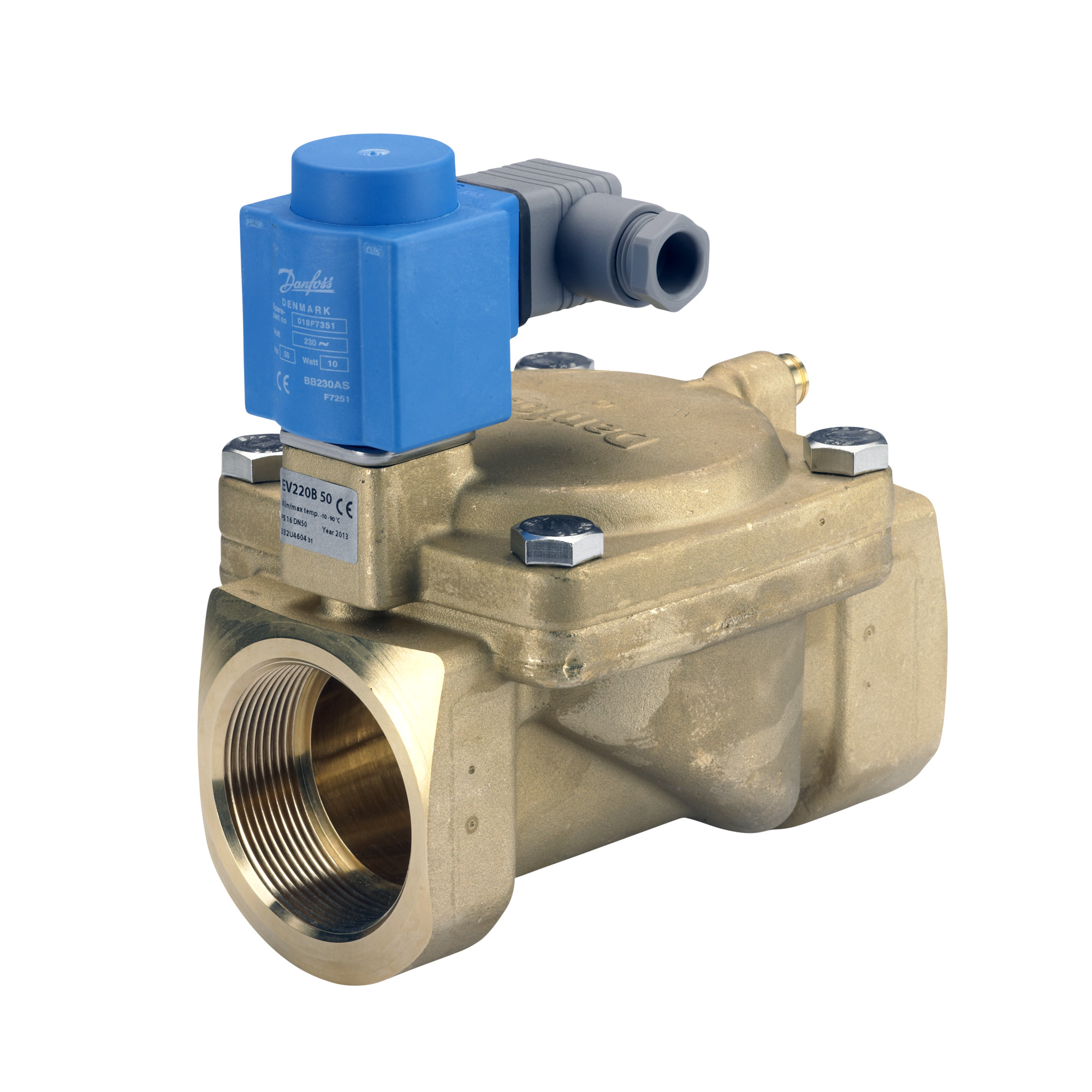 Danfoss EV220B — двухходовые электромагнитные клапаны для общей промышленности Клапан электромагнитный EV220B 032U7152  - Вид №48