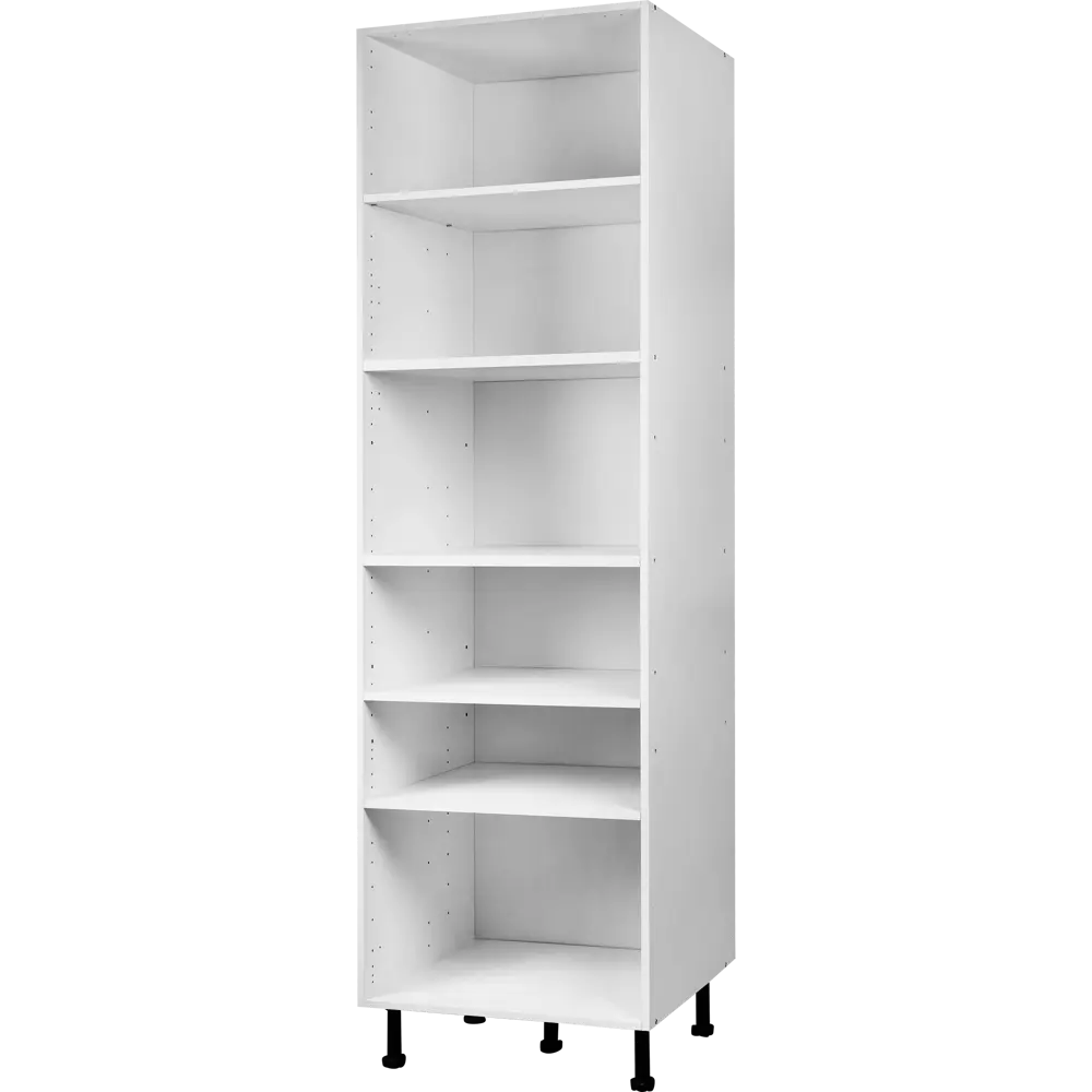 Колонка напольная 60x200x56 см, ЛДСП, цвет белый 82240157 STLM-2131148 DELINIA 