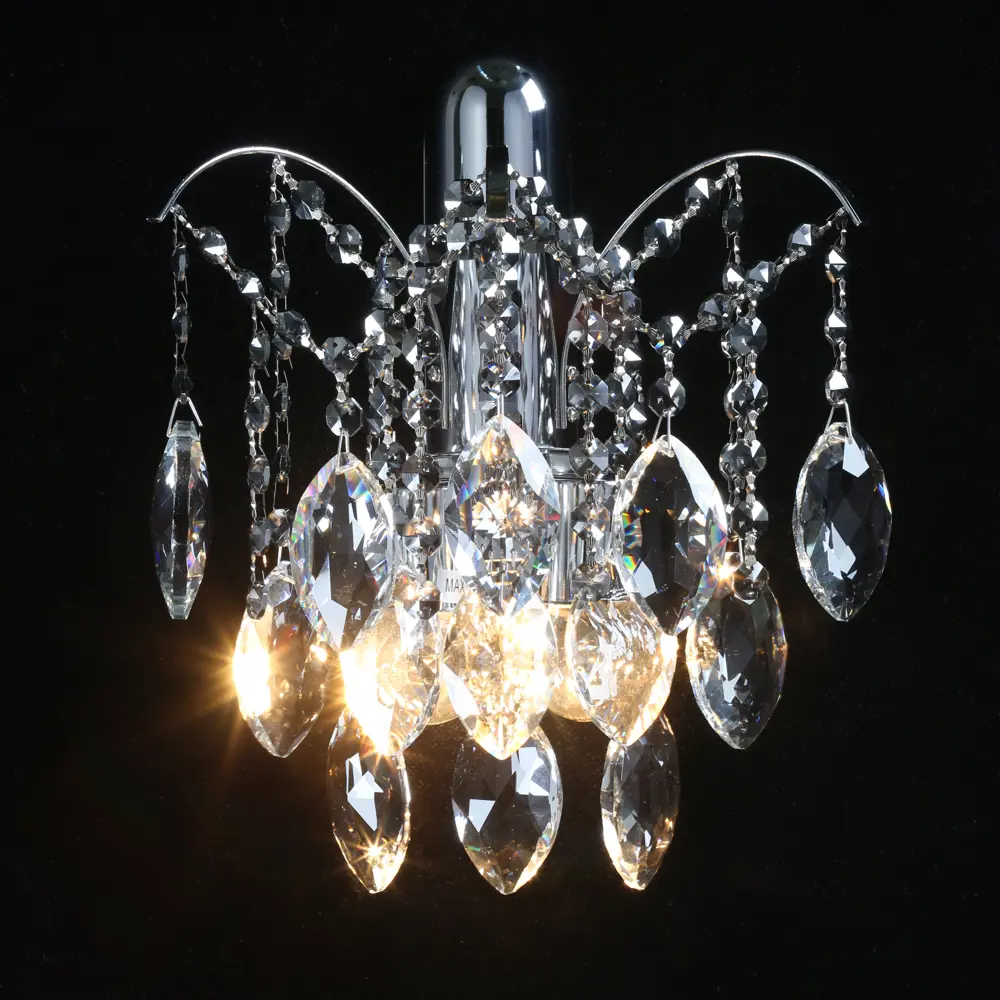 Бра «Бриз 9» E27х2 60 Вт цвет хром DE CITY STLM-2095672 - Вид №1