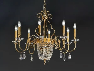 Masiero Люстра из прямого легкого металла Elegantia