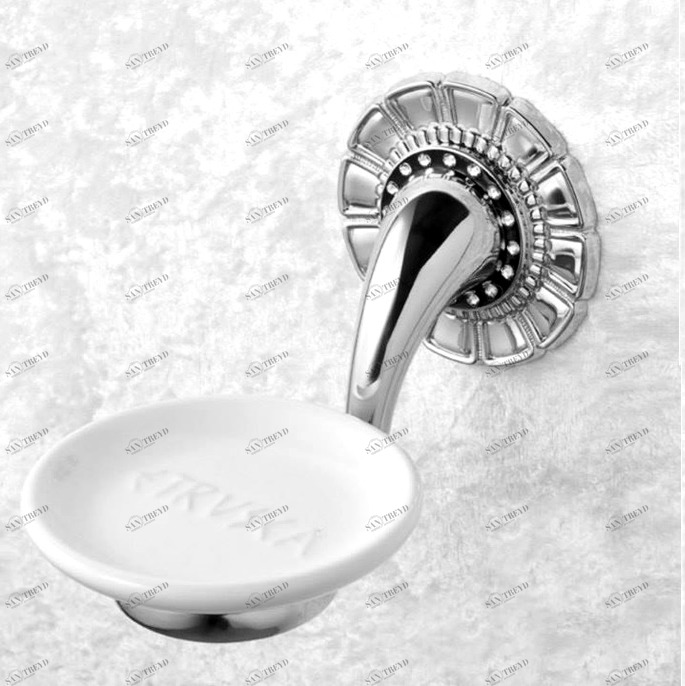 Мыльница Etrusca ROMANTICA Хром 193253MADCER