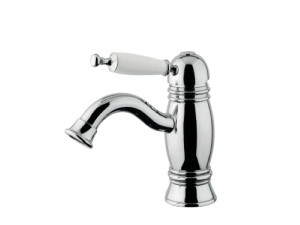 Однорычажный смеситель для раковины с автоматическим сливом