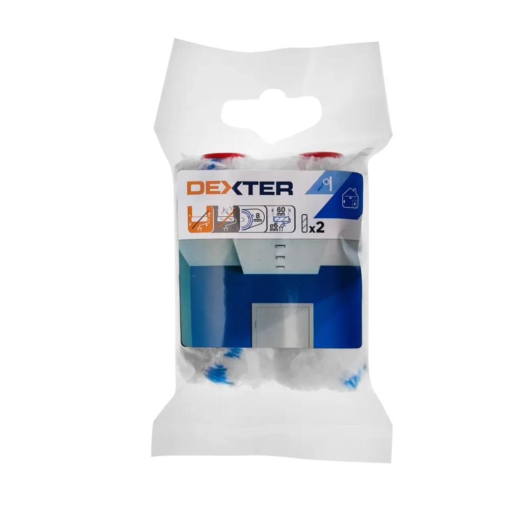Мини-валик Dexter для аккуратной покраски 60 мм 82800658 STLM-0036119 - Вид №4