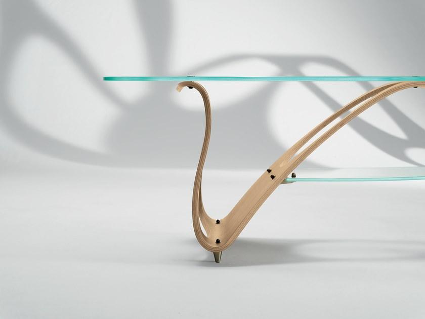 Zanotta Хрустальный журнальный столик для гостиной Carlo mollino cm 2020 sun-id-1386625 - Вид №1