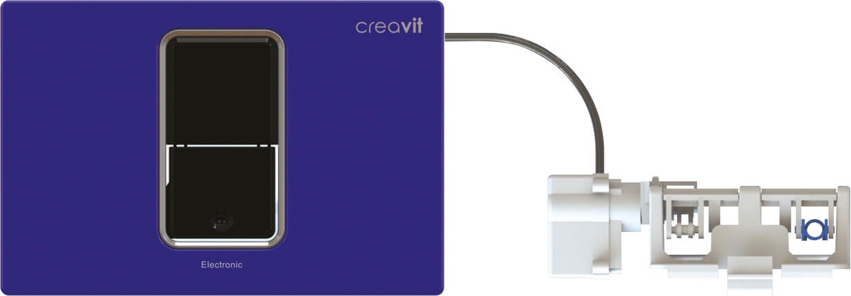 Панель управления с синим фотоэлементом + подвижный рычаг с электроприводом / FP8003.03 Creavit  - Вид №1