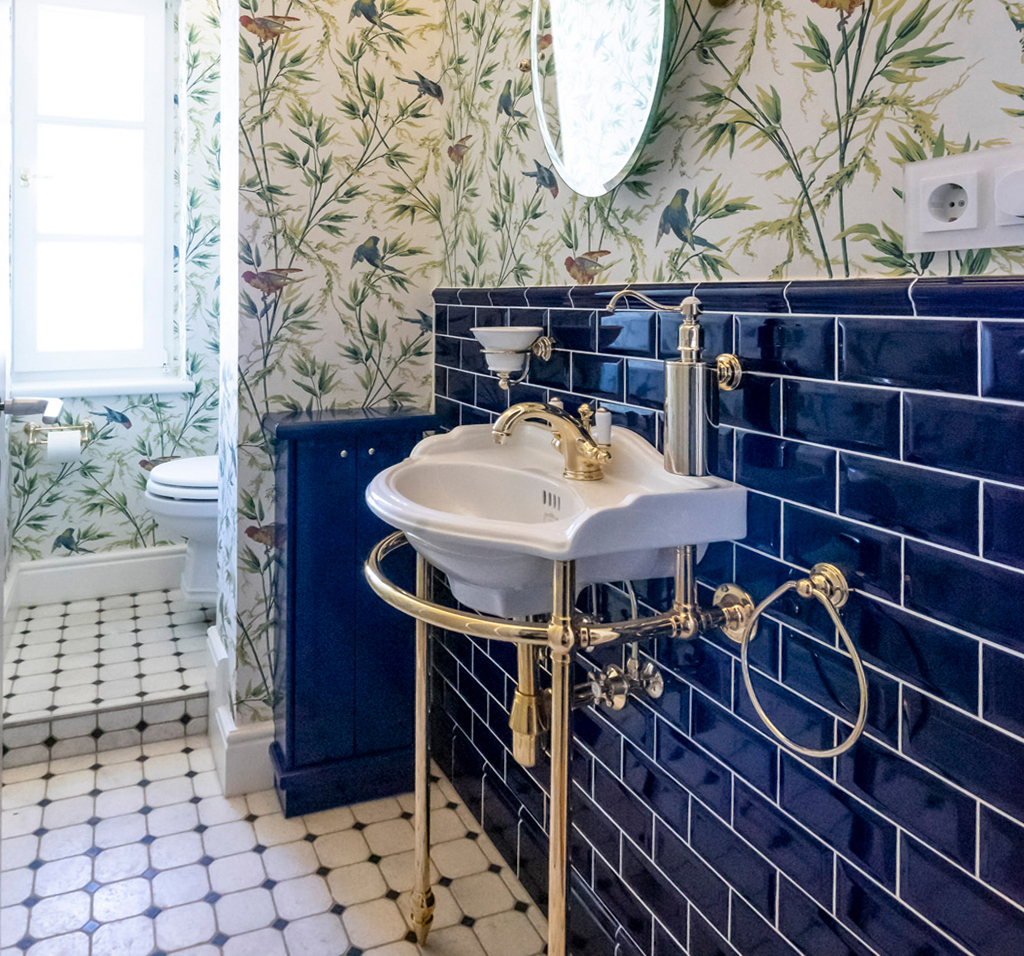 Traditional bathrooms Раковина РИЧМОНД средняя с консолью Tb-my-02s Richmond - Вид №3