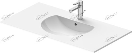 0499100030 Подвесная раковина настенная овальная Duravit Darling New