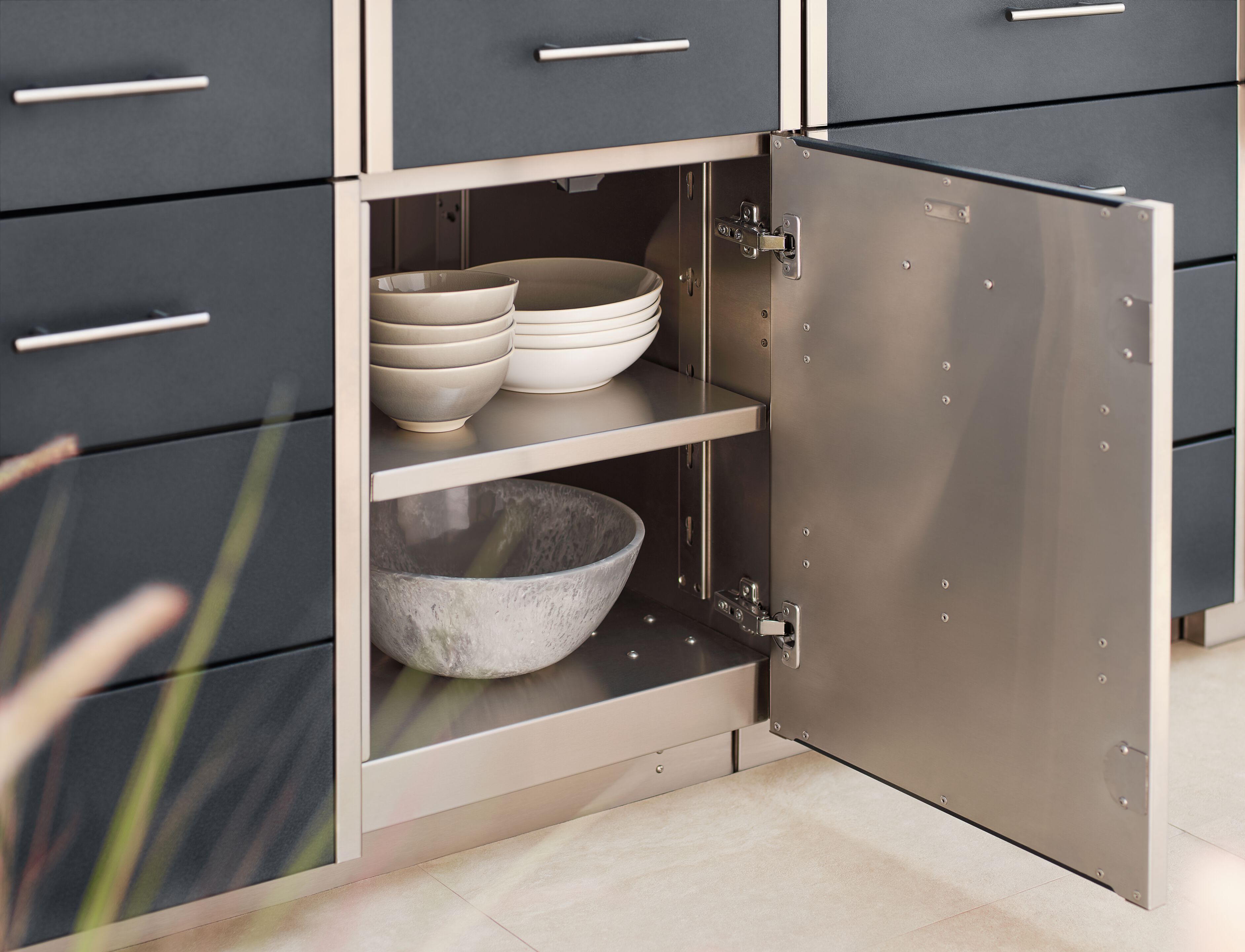 Деревянные наружные кухонные шкафы для хранения и холодильники Kalamazoo ARCADIA ARCH-00119169 - Вид №6