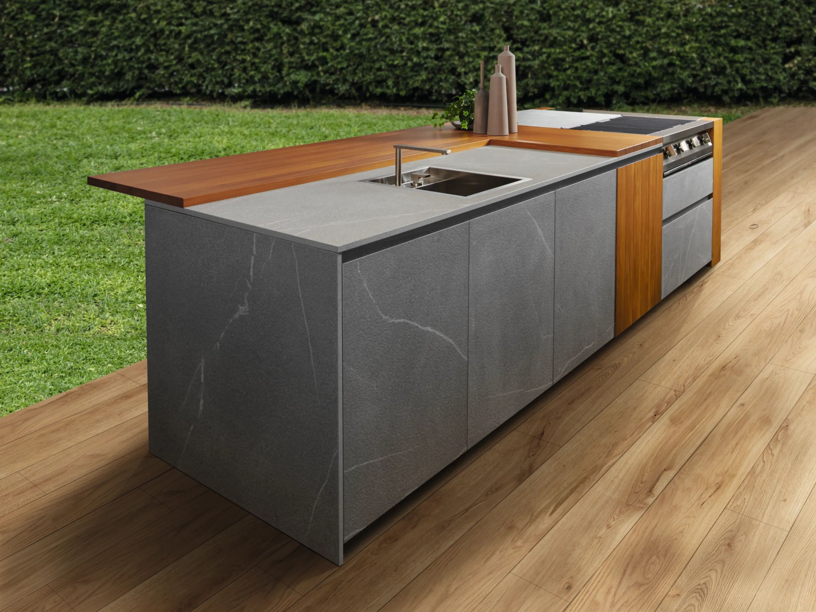 Кухня на открытом воздухе Aster cucine ARCH-00098975 - Вид №1