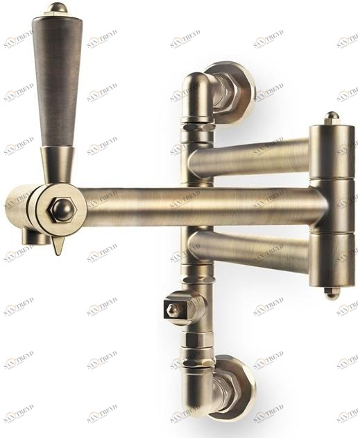 Officine Gullo Профессиональный однорычажный смеситель для кухни из латуни sun-id-1428398