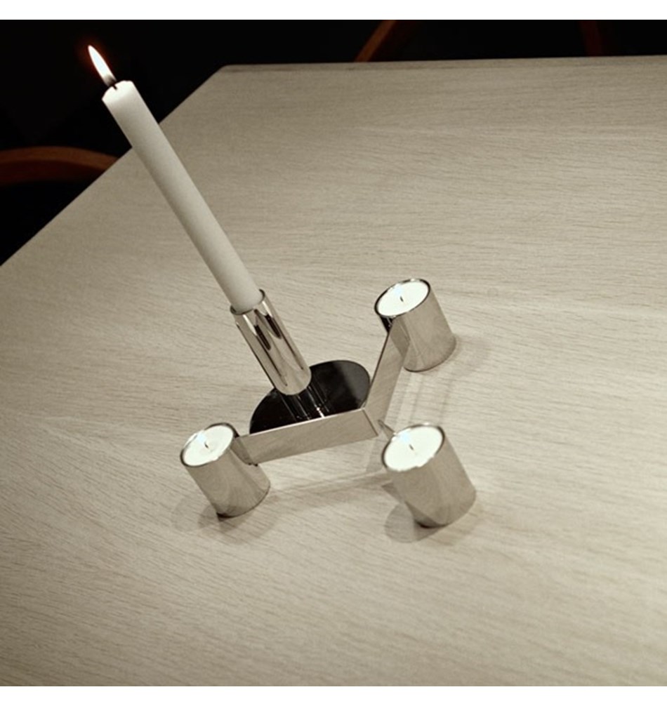 FROST Подсвечник 2004 » полированный Нержавеющая сталь Полированный O2004  - Вид №4