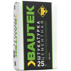Штукатурка цементная Bautek сверхпластичная 25 кг
