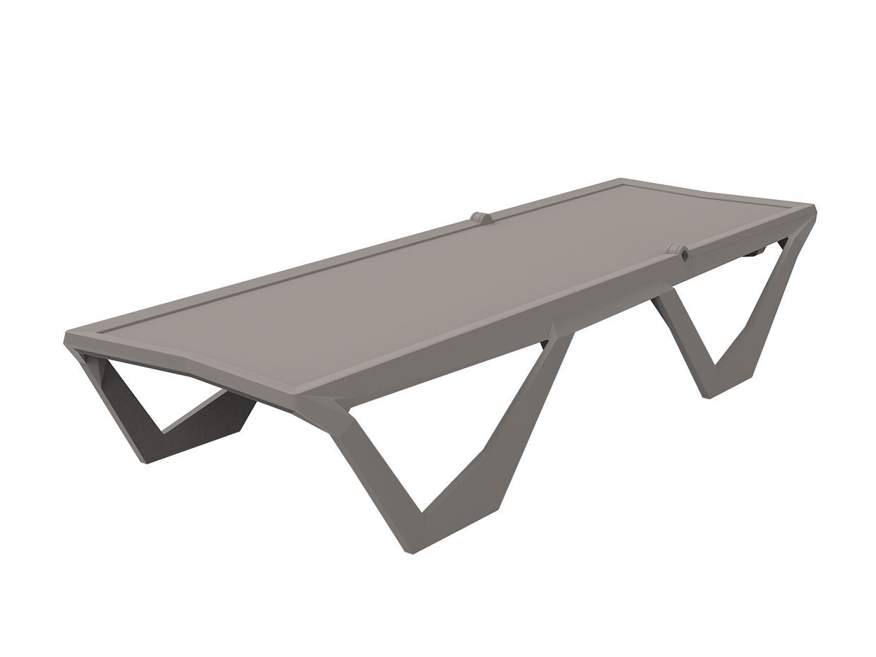 Полипропиленовая откидная Садовая кровать Vondom воксель ARCH-00107756