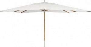 MNST1300 Зонтик teak центральный полюс teak 300x400 черный Manutti Umbrellas