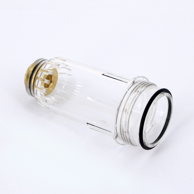 Колба пластиковая для фильтра с манометром TIEMME 1/2"-3/4 0400008 - Вид №1