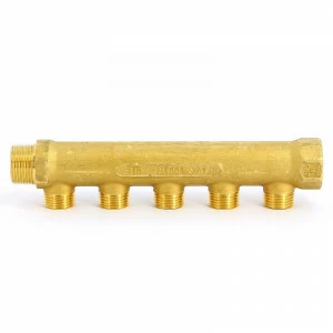 Коллектор НВ 3/4" TIEMME 5 выходов 1/2"Н 36мм