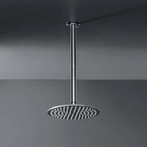 Круглая регулируемая душевая головка Ø 200 мм, с прозрачными силиконовыми форсунками и регулятором давления  FRE12 CEADESIGN