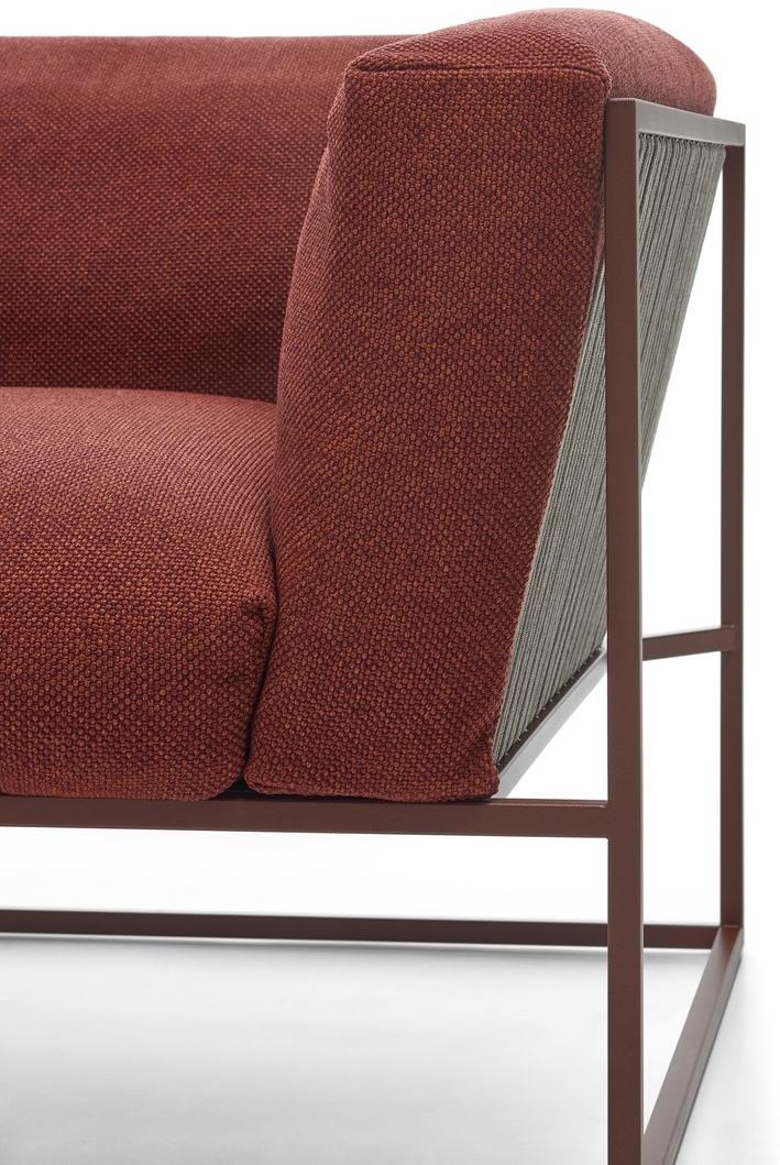 MDF Italia Садовое кресло из ткани с подлокотниками Arpa sun-id-1346890 - Вид №3