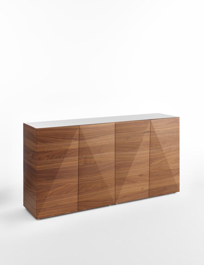 Casamania & Horm Буфет из орехового дерева с распашными дверцами Riddled sun-id-1363105 - Вид №4