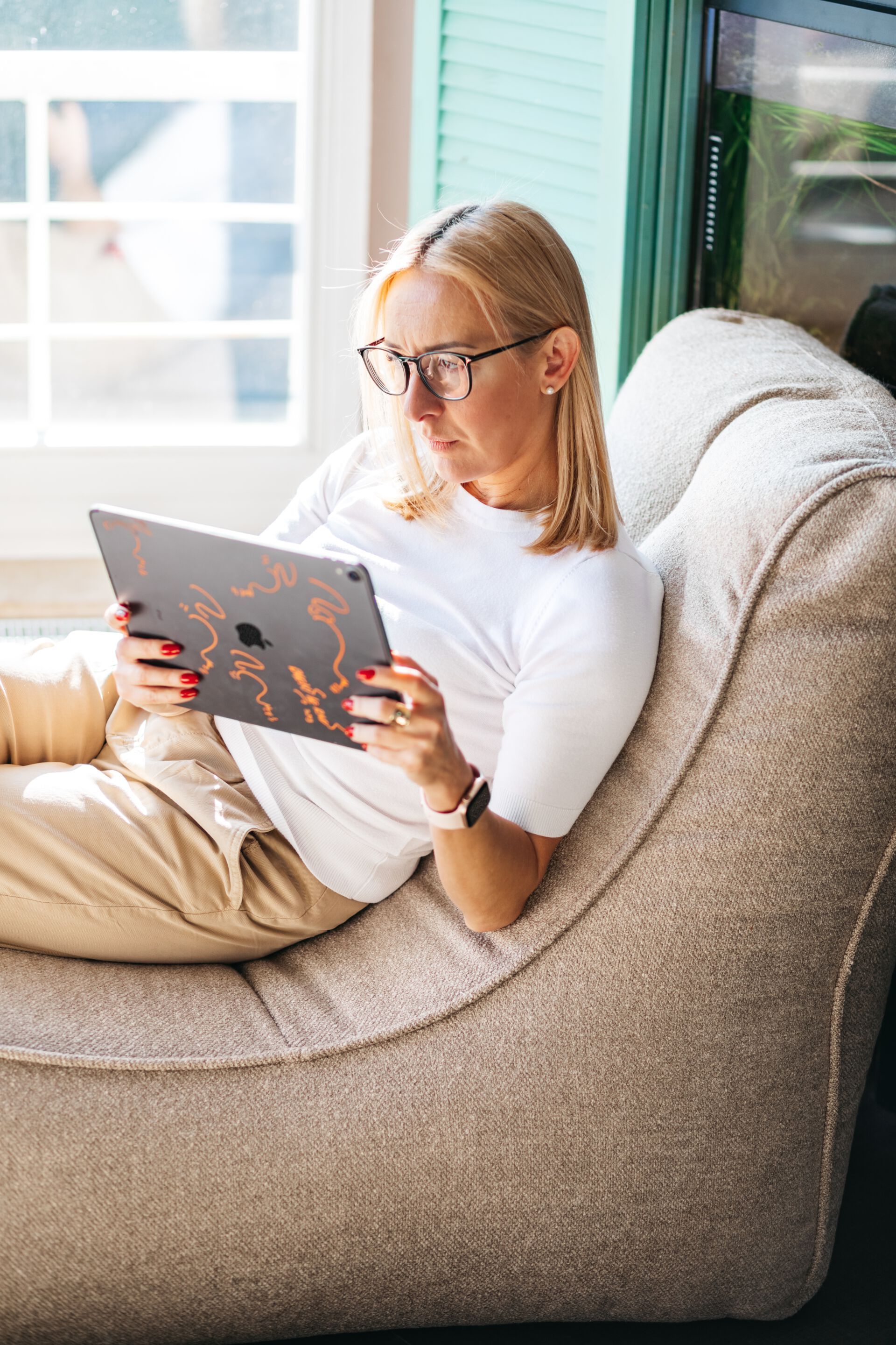 Мягкий шезлонг из ткани Joyf Beanbags ARCH-00029761 - Вид №26