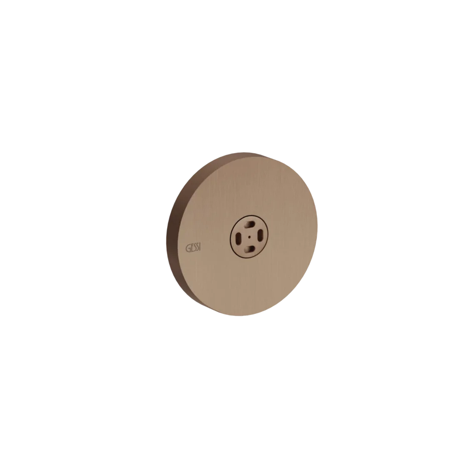 Корпус реактивного двигателя 32977 708 Gessi Ventaglio МЕДНЫЙ МАТОВЫЙ PVD 32977708