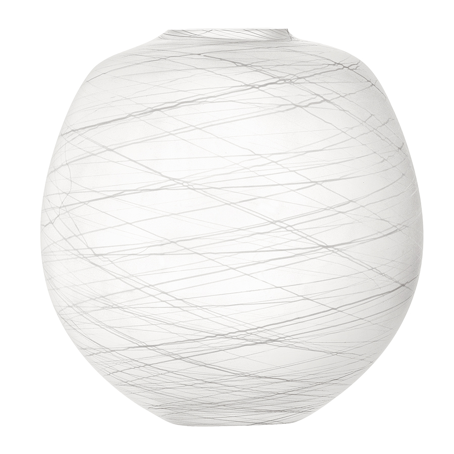 G1608-31-153 Ваза boulder 31 см белая LSA International 