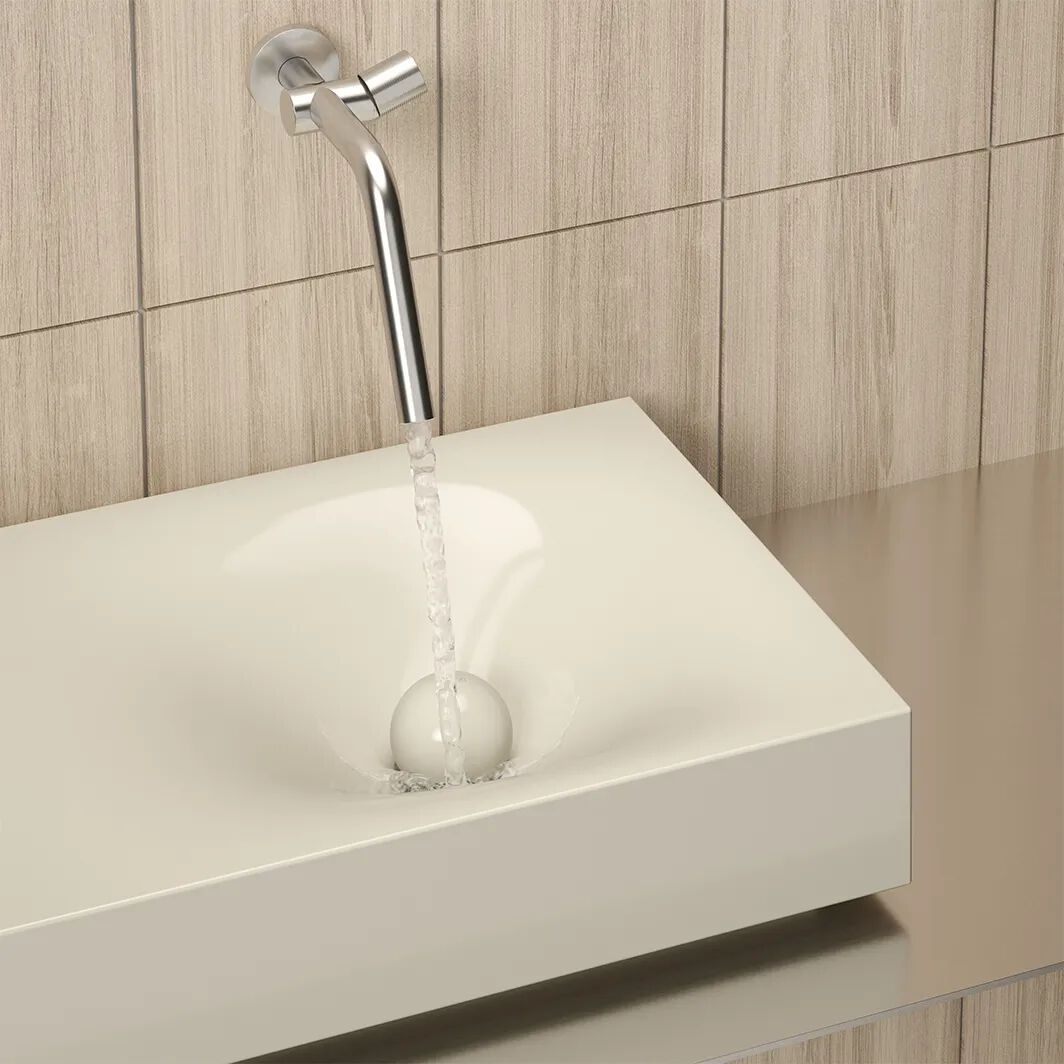 Смеситель для раковины из нержавеющей стали Trone Arc ARCH-00143808 - Вид №1