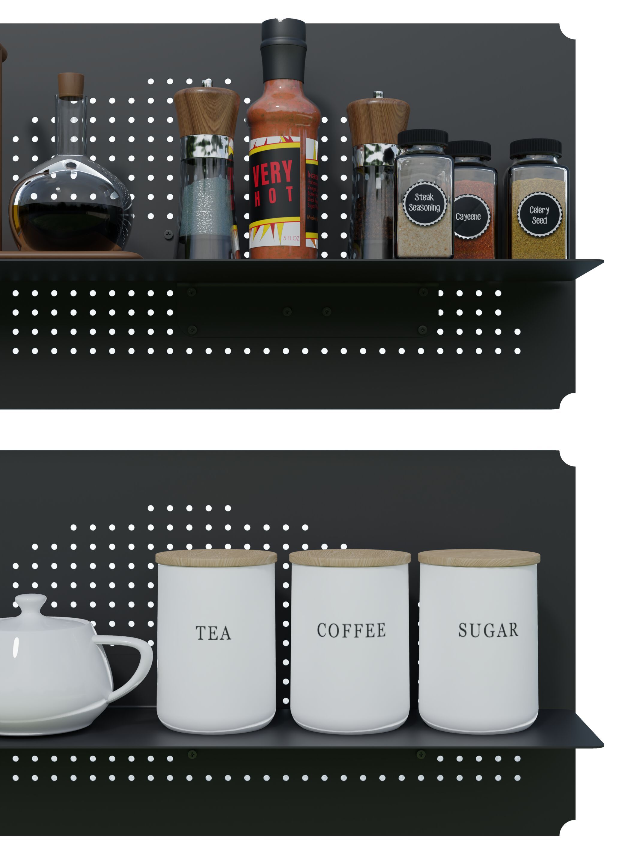 Магнитная полка из листового металла Ob-Jack Nora ARCH-00070585 - Вид №11