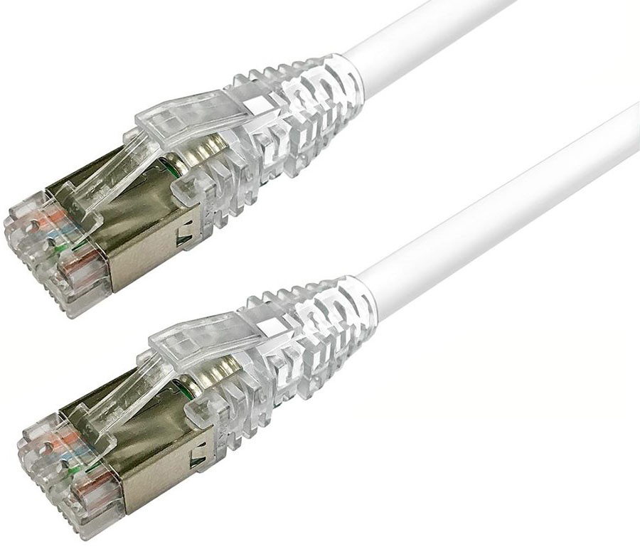 1-959385-4 Patch cord cat.6 s/ftp, lszh, white, 7.5 m CommScope Santreyd 