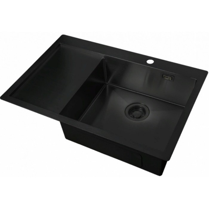 Zorg ZL R-780510 R Grafit Мойка кухонная прямоугольная Zorg  - Вид №1