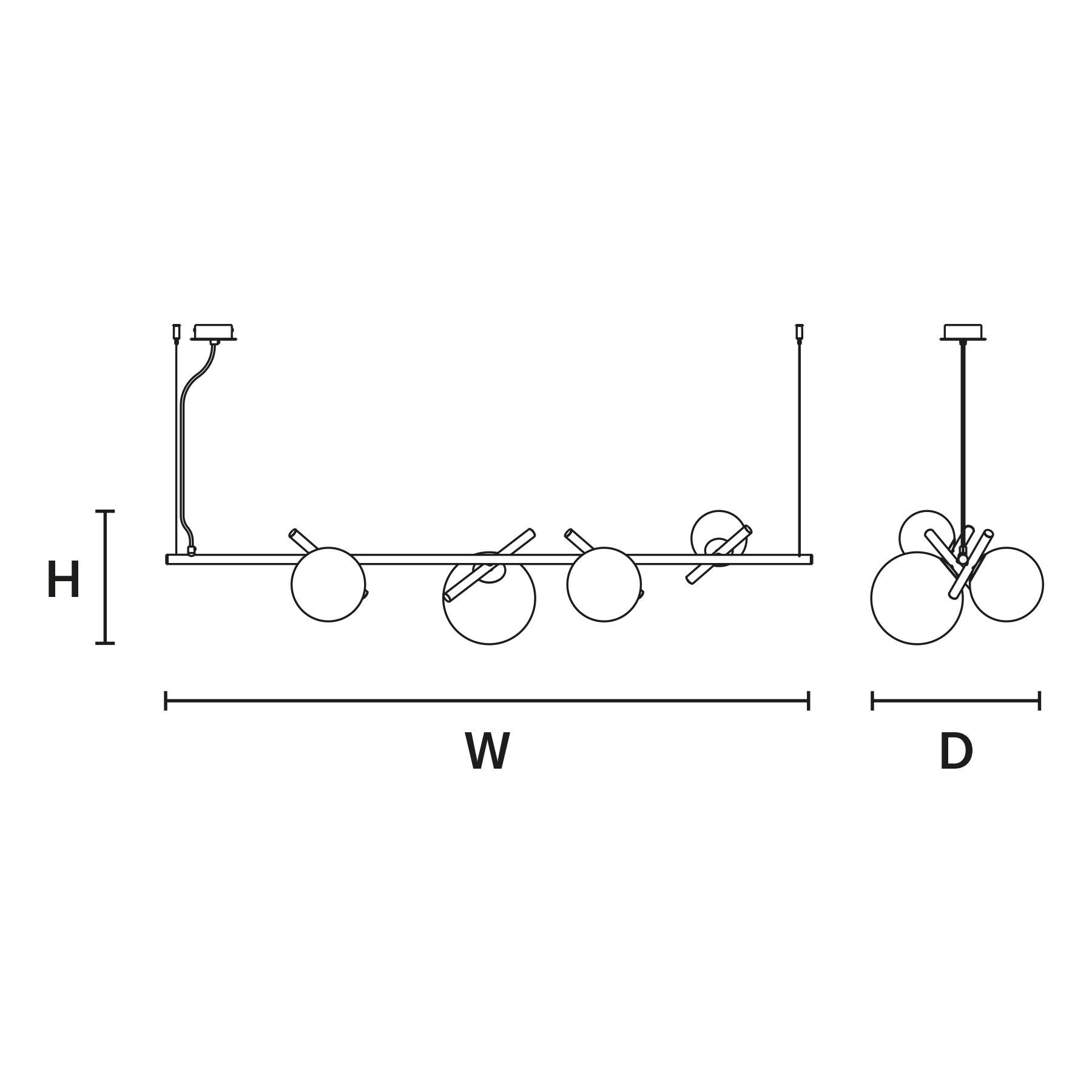 Металлический подвесной светильник In Stock Masiero ARCH-00078603 - Вид №2