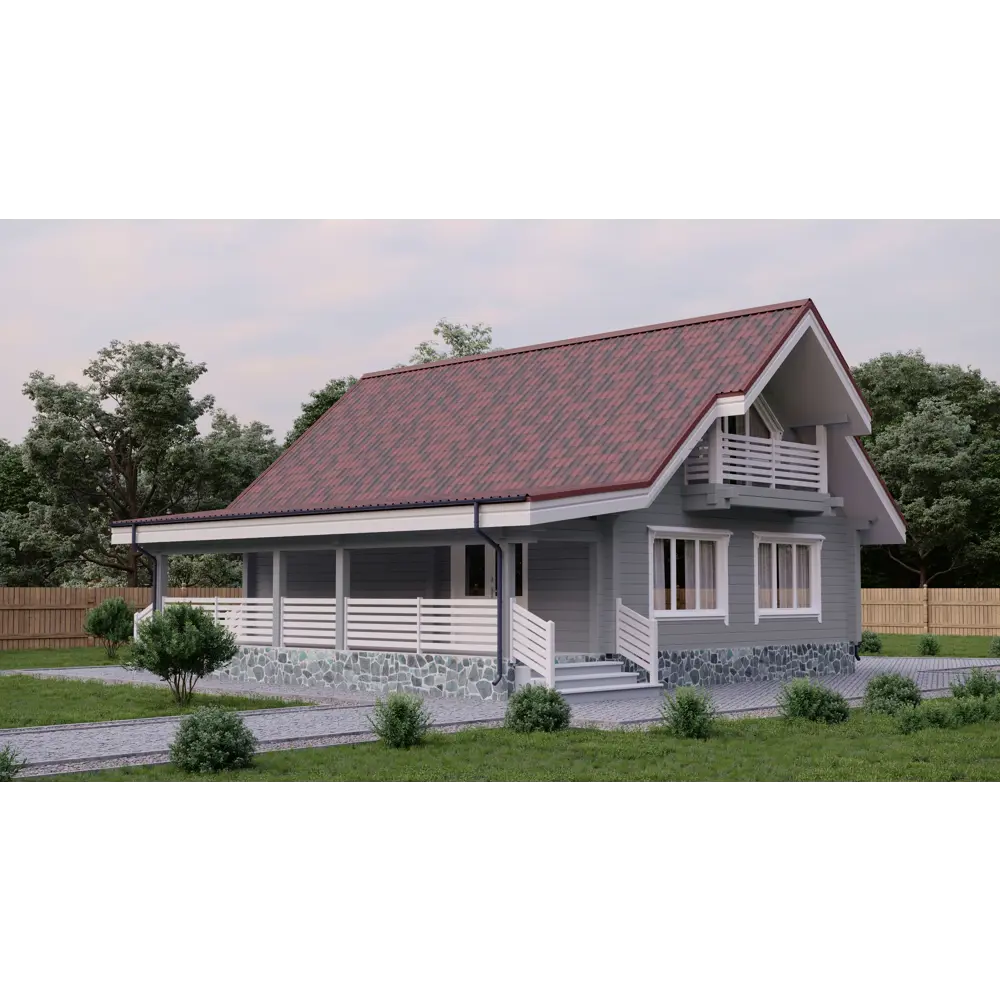 Лист Ондувилла 400x1070 мм красный ONDUVILLA STLM-2083215 - Вид №2