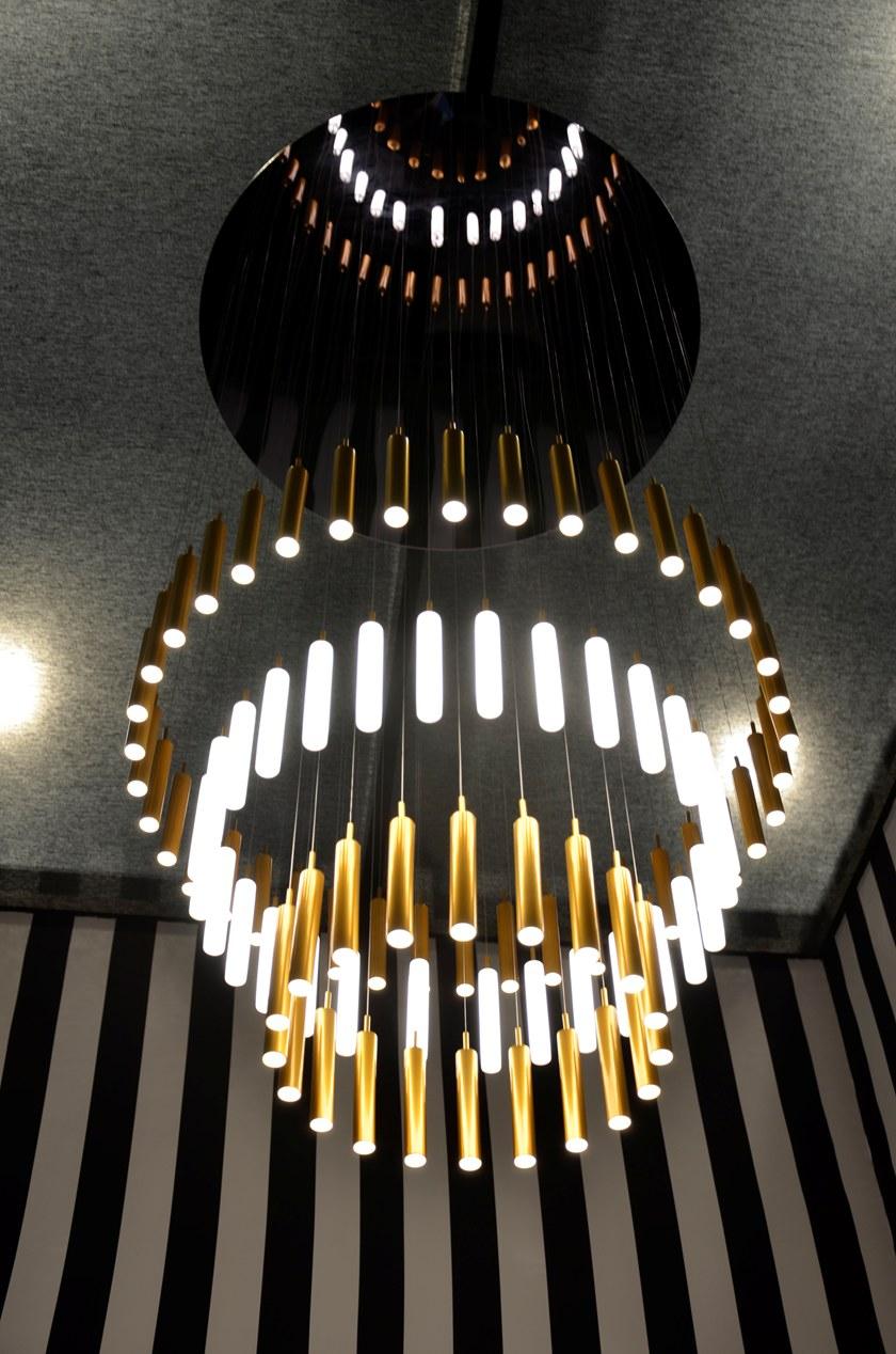 Beau & Bien Фарфоровая светодиодная люстра с диммером Rainy day sun-id-1377671 - Вид №9