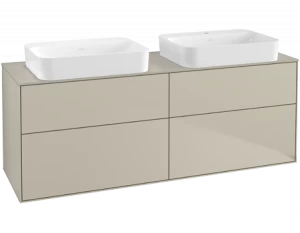 Villeroy&Boch Тумба под раковину Прямоугольная версия F72300HH Finion Sand Matt Lacquer