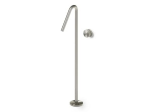 Однорычажный смеситель для ванны из нержавеющей стали