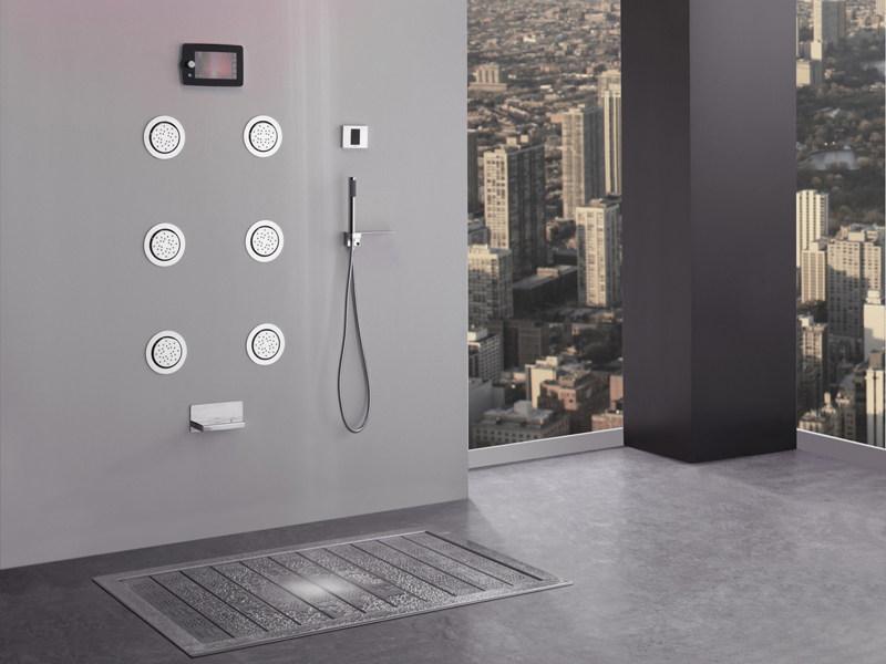 GRAFF Встроенная стальная лейка для душа Aqua sense 5124250 - Вид №1