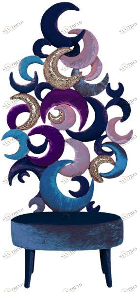 Sicis Бархатное кресло Nextart sun-id-1402115