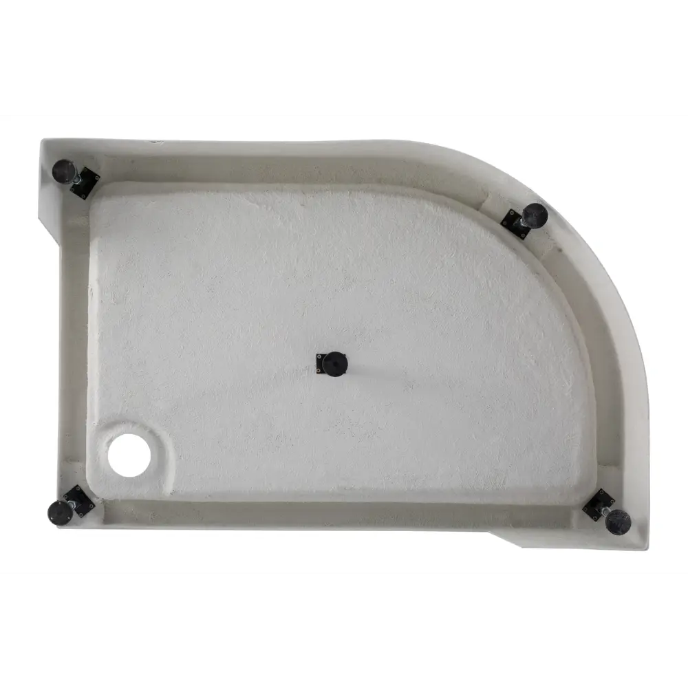 Душевой поддон SENSEA Basic угловой 80×120 см с регулируемыми ножками 82658157 STLM-0032993 - Вид №4