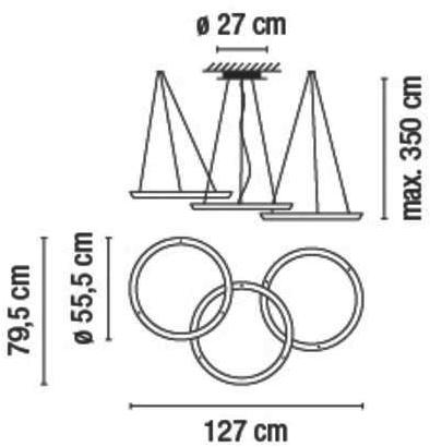 Vibia Подвесной светильник из метакрилата Halo sun-id-1369128 - Вид №7