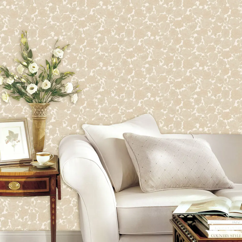 Обои флизелиновые Erismann Paradiso бежевые 1.06 м 3040-2 STLM-2086802 - Вид №2