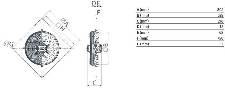 Vortice Спиральный аспиратор Vorticel a-e 42347 - Вид №2