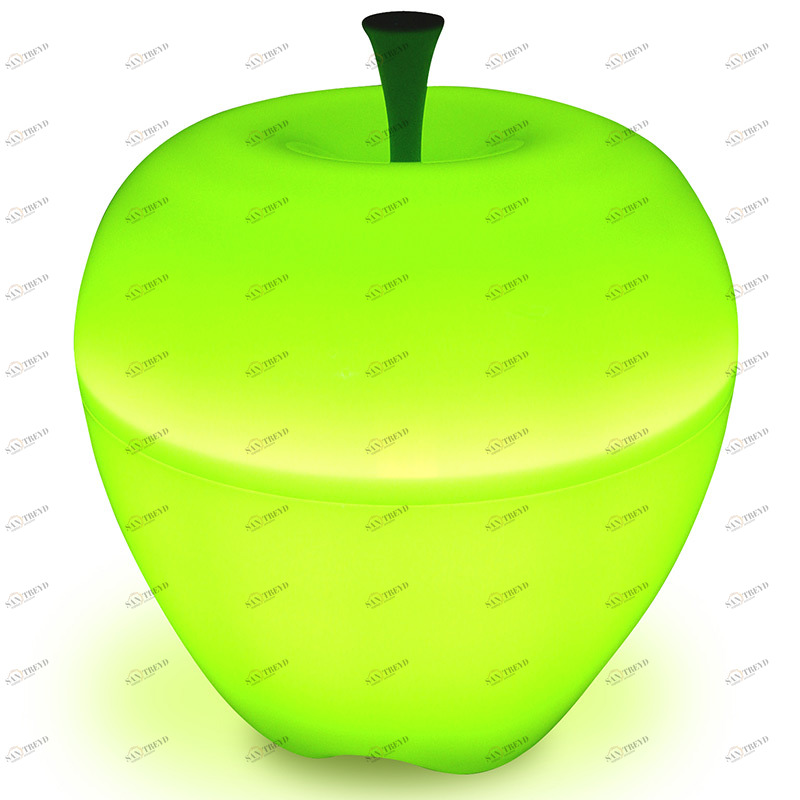 Лампа happle мини зеленая QL10035-GN QUALY СТАТУЭТКА 254106 Зеленый;яркие 